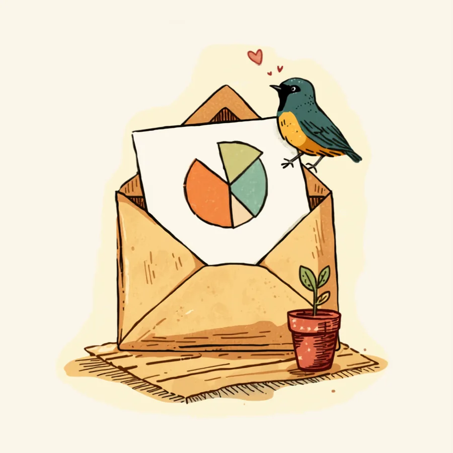 Illustration of a simple, clear care budget
